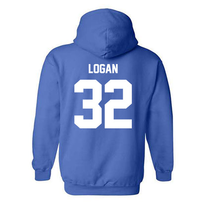 MTSU - NCAA Football : Ashton Logan - Classic Shersey Hooded Sweatshirt-1