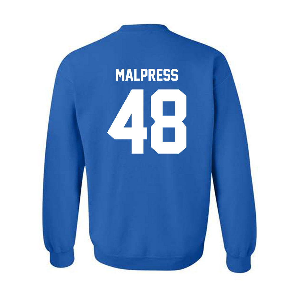 MTSU - NCAA Football : Darnell Malpress - Classic Shersey Crewneck Sweatshirt-1