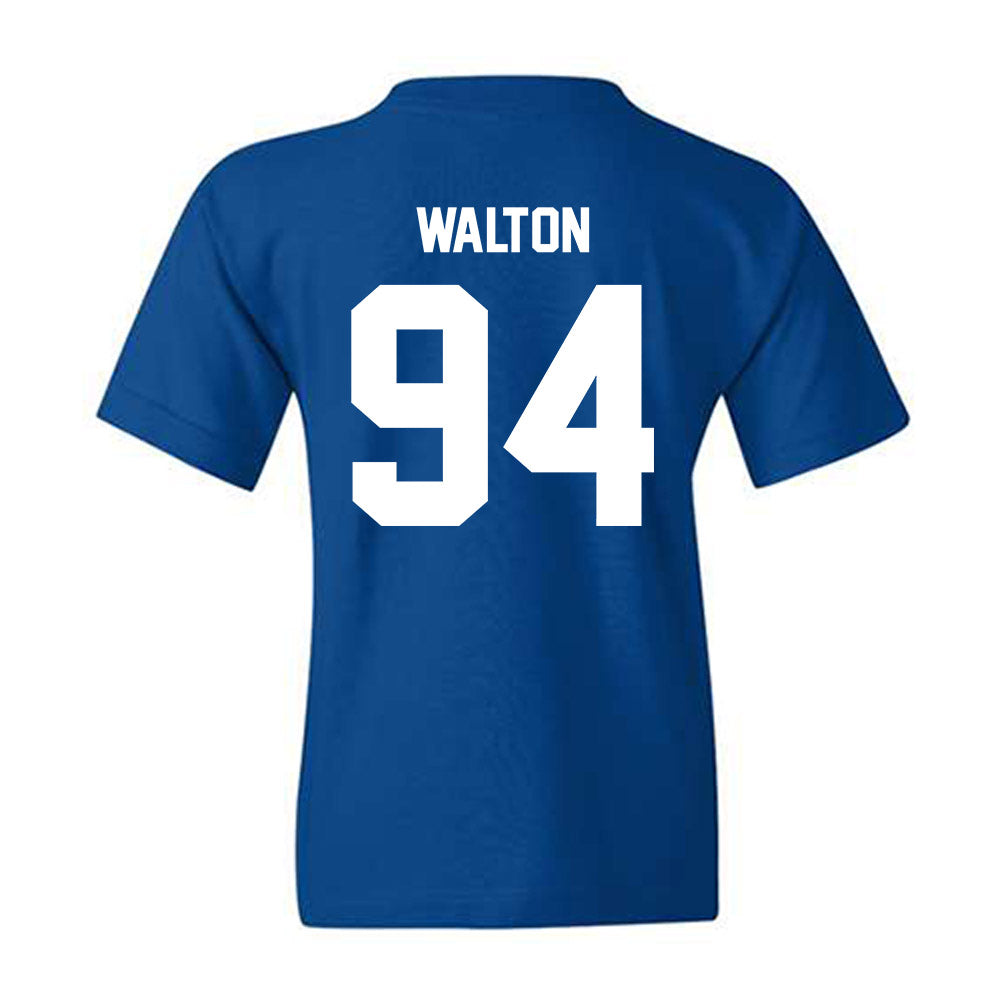 MTSU - NCAA Football : Jack Walton - Classic Shersey Youth T-Shirt-1