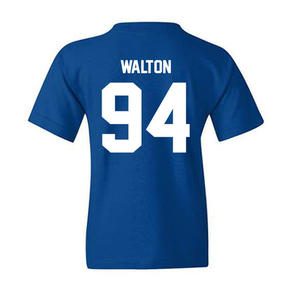 MTSU - NCAA Football : Jack Walton - Classic Shersey Youth T-Shirt-1