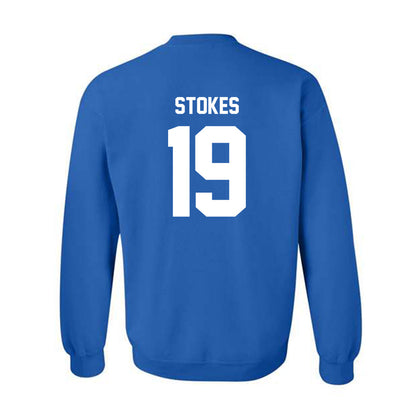 MTSU - NCAA Football : Kason Stokes - Classic Shersey Crewneck Sweatshirt-1
