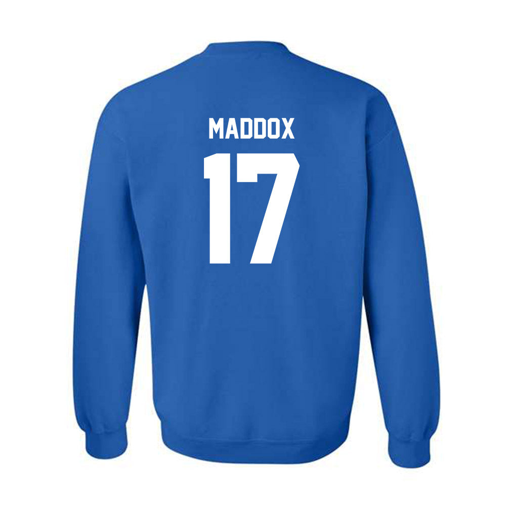 MTSU - NCAA Football : Bryson Maddox - Classic Shersey Crewneck Sweatshirt-1