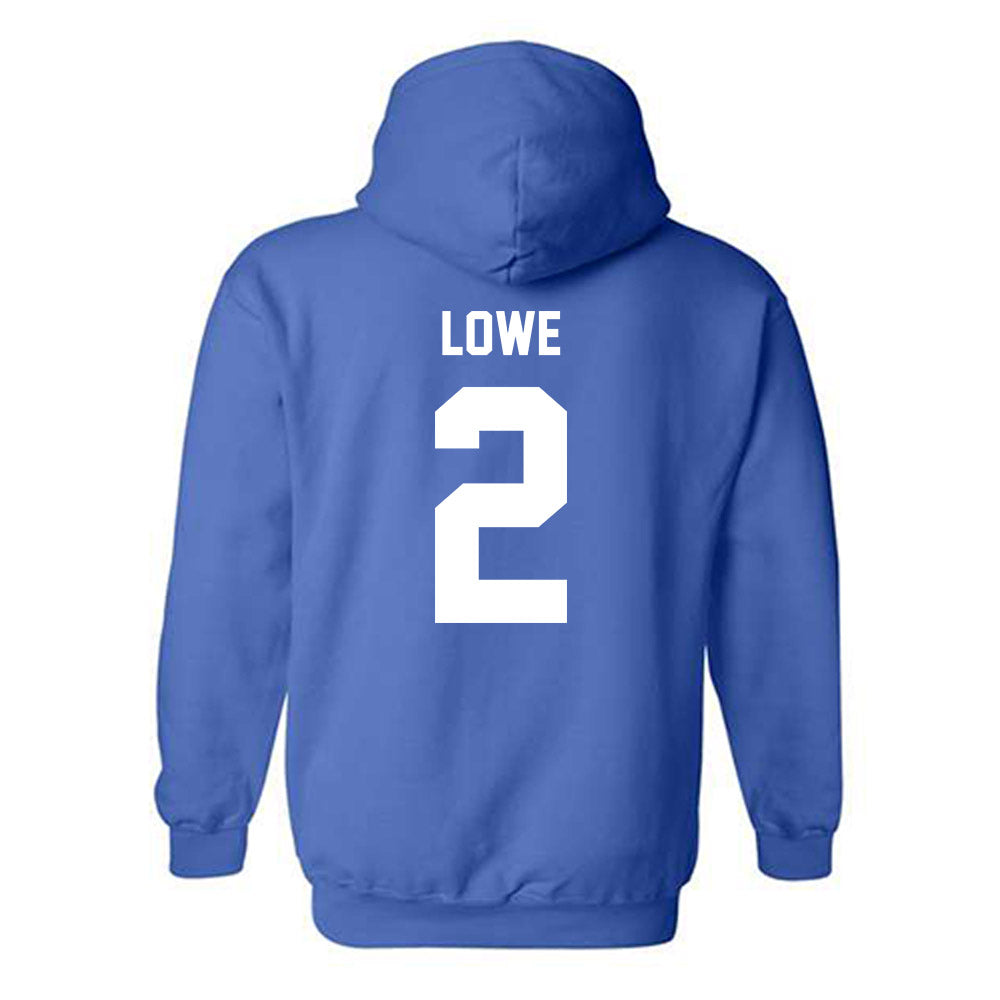 MTSU - NCAA Football : Jackson Lowe - Classic Shersey Hooded Sweatshirt-1