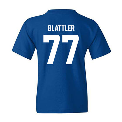 MTSU - NCAA Football : Diego Blattler - Classic Shersey Youth T-Shirt-1