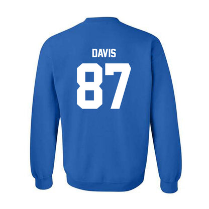 MTSU - NCAA Football : Chase Davis - Classic Shersey Crewneck Sweatshirt-1