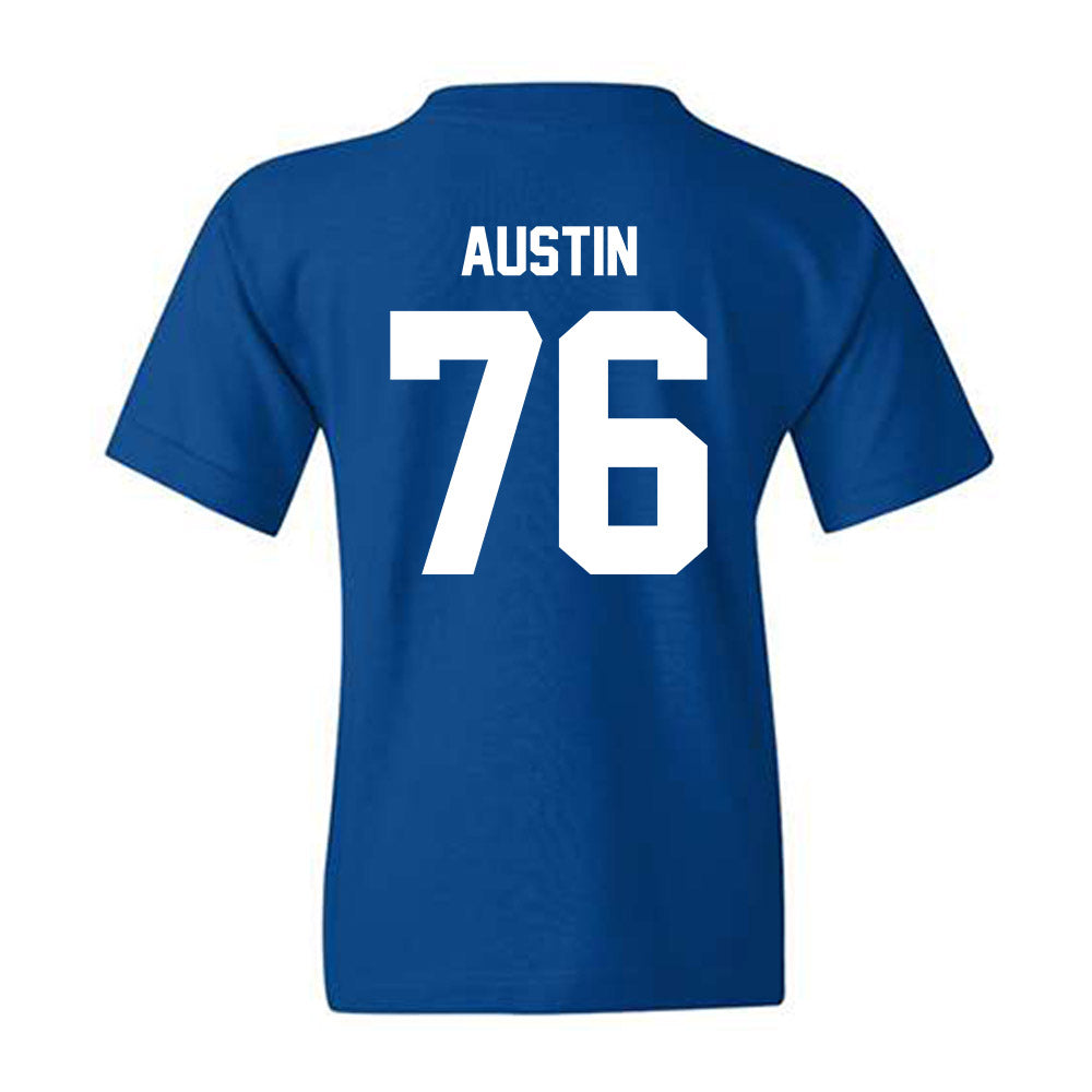 MTSU - NCAA Football : Garrett Austin - Classic Shersey Youth T-Shirt-1