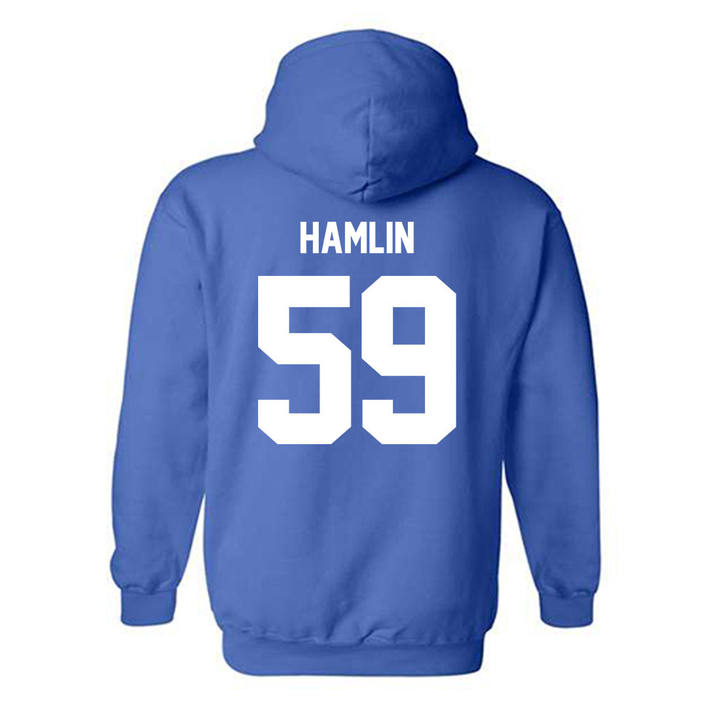MTSU - NCAA Football : Henry Hamlin - Classic Shersey Hooded Sweatshirt-1