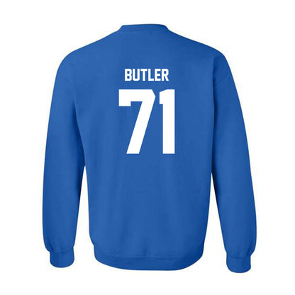 MTSU - NCAA Football : Quentin Butler - Classic Shersey Crewneck Sweatshirt-1