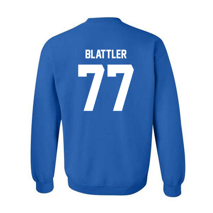 MTSU - NCAA Football : Diego Blattler - Classic Shersey Crewneck Sweatshirt-1