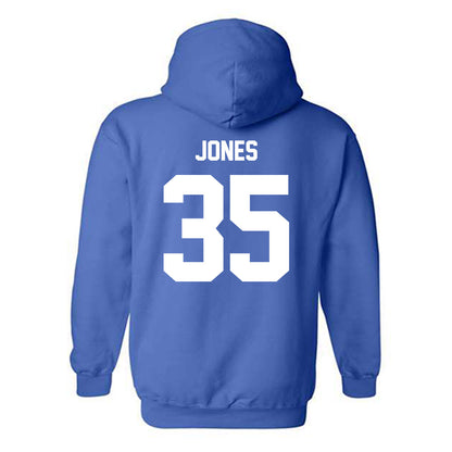 MTSU - NCAA Football : Ashton Jones - Classic Shersey Hooded Sweatshirt-1
