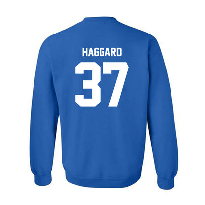 MTSU - NCAA Football : Justis Haggard - Classic Shersey Crewneck Sweatshirt-1