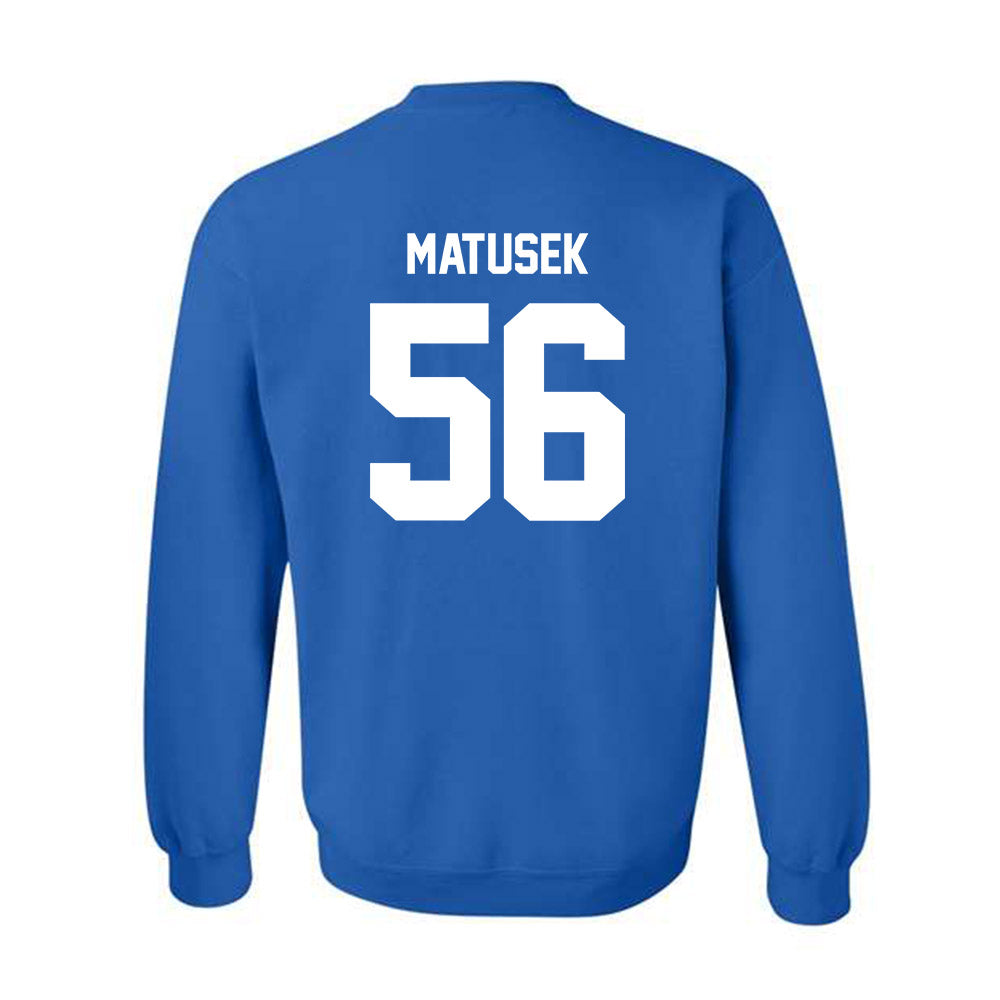 MTSU - NCAA Football : Ean Matusek - Classic Shersey Crewneck Sweatshirt-1
