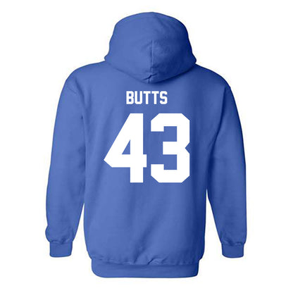 MTSU - NCAA Football : Aidan Butts - Classic Shersey Hooded Sweatshirt-1