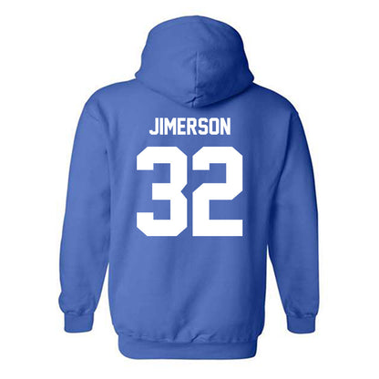 MTSU - NCAA Football : Jonas Jimerson - Classic Shersey Hooded Sweatshirt-1