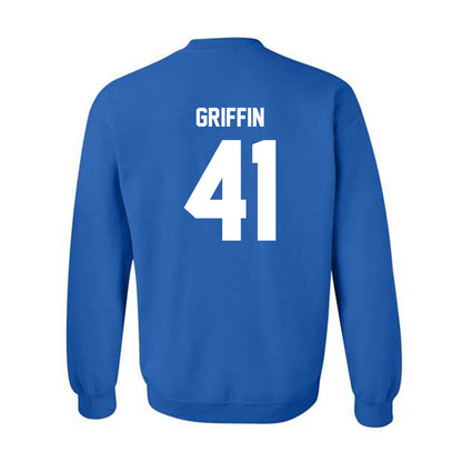 MTSU - NCAA Football : Trashun Griffin - Classic Shersey Crewneck Sweatshirt-1
