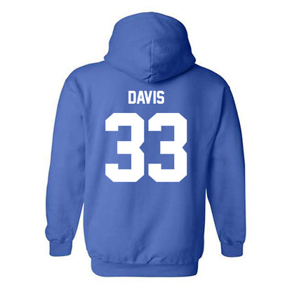 MTSU - NCAA Football : Brooklen Davis - Classic Shersey Hooded Sweatshirt-1