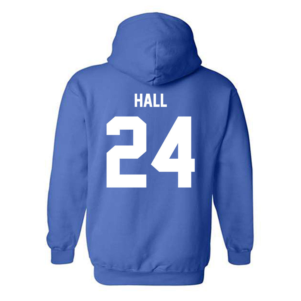 MTSU - NCAA Football : Camari Hall - Classic Shersey Hooded Sweatshirt-1