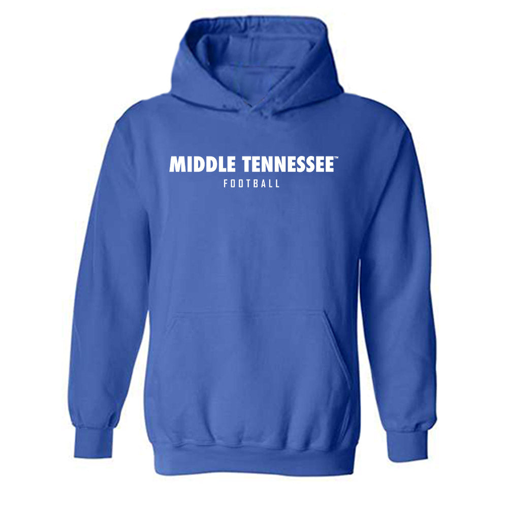 MTSU - NCAA Football : Ethan Sherman - Classic Shersey Hooded Sweatshirt-0
