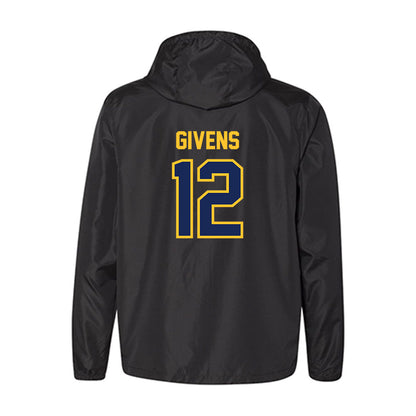 Marquette - NCAA Women's Basketball : Mackenzie Givens - Windbreaker-1