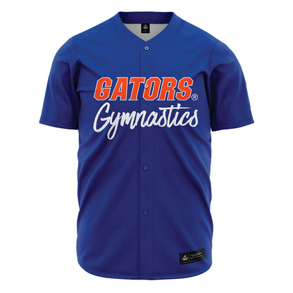 Florida - NCAA Women's Gymnastics : Taylor Clark - Blue Jersey-0