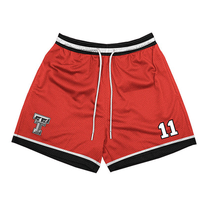 Texas Tech - NCAA Men's Basketball : Jaylen Petty - Shorts-0