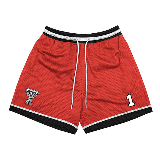 Texas Tech - NCAA Men's Basketball : Tyeree Bryan - Shorts-0