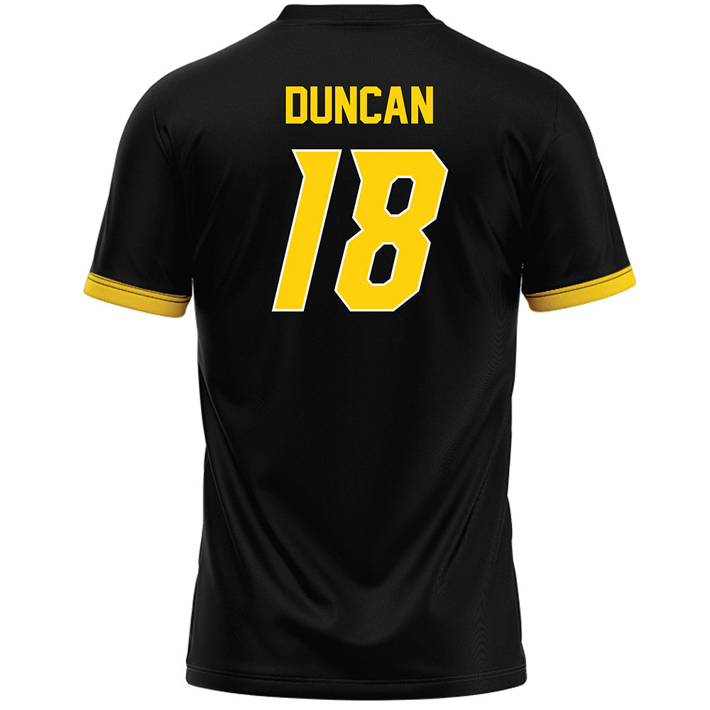 Delaware - NCAA Men's Lacrosse : Drew Duncan - Black Lacrosse Jersey -1