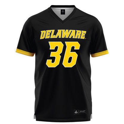 Delaware - NCAA Men's Lacrosse : Maverick Smith - Black Lacrosse Jersey -0