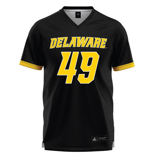 Delaware - NCAA Men's Lacrosse : Franky Fix - Black Lacrosse Jersey -0
