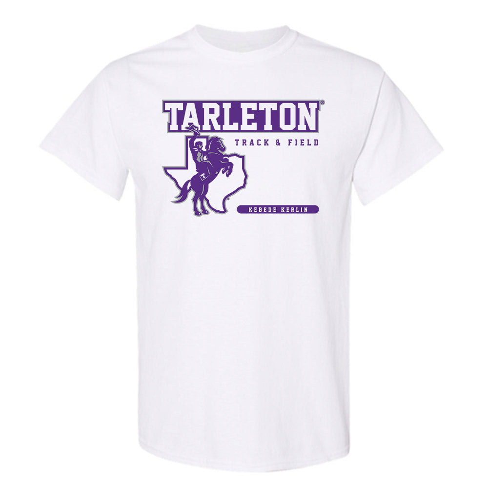 Tarleton State - NCAA Men's Track & Field : Kebede Kerlin - Classic Fashion Shersey T-Shirt-0