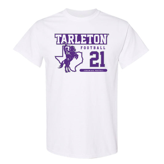 Tarleton State - NCAA Football : Jeremiah Postell - Classic Fashion Shersey T-Shirt-0