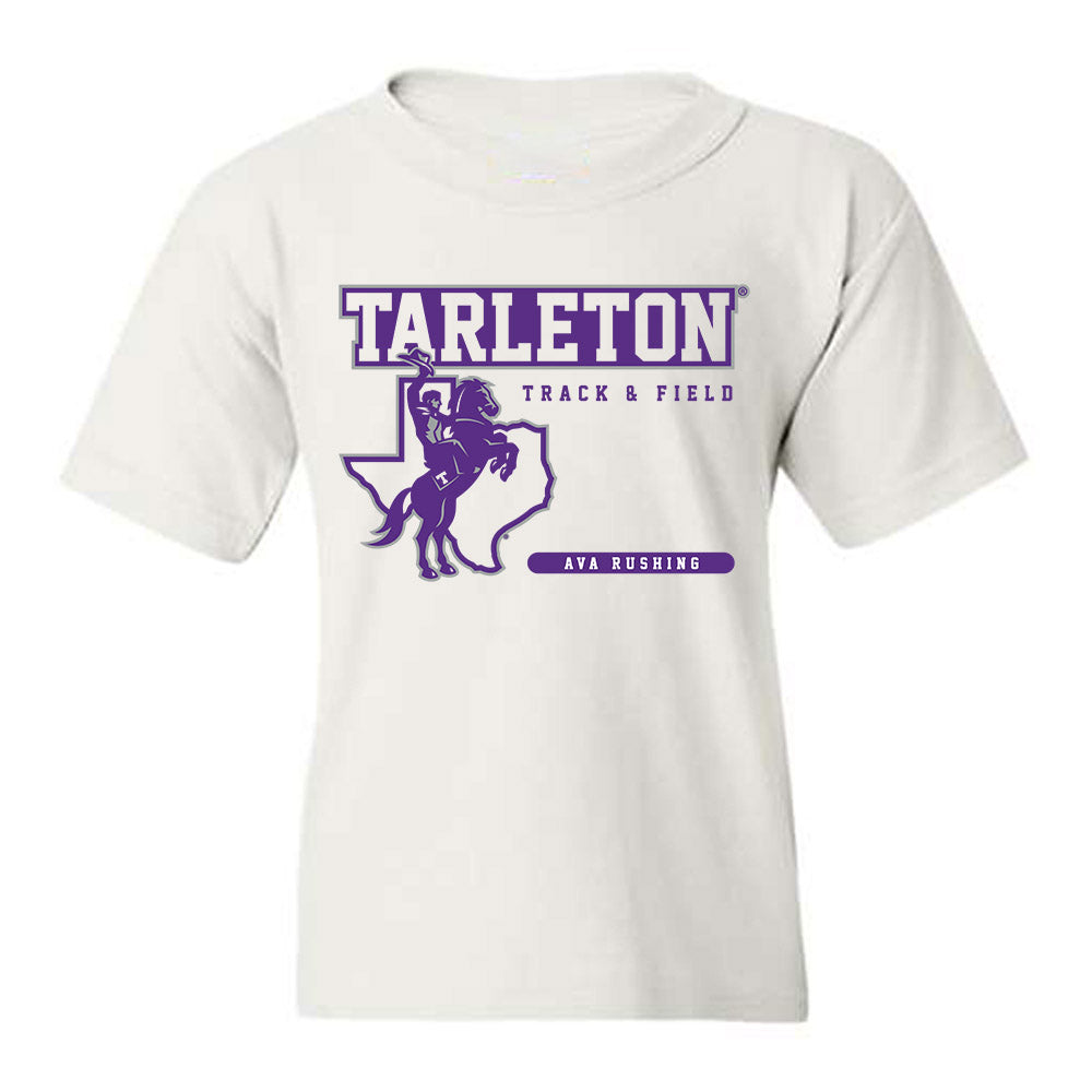 Tarleton State - NCAA Women's Track & Field : Ava Rushing - Classic Fashion Shersey Youth T-Shirt-0