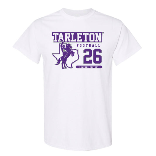Tarleton State - NCAA Football : Brandon Tolvert - Classic Fashion Shersey T-Shirt-0