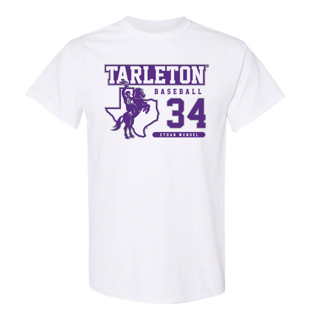 Tarleton State - NCAA Baseball : Ethan Wendel - Classic Fashion Shersey T-Shirt-0