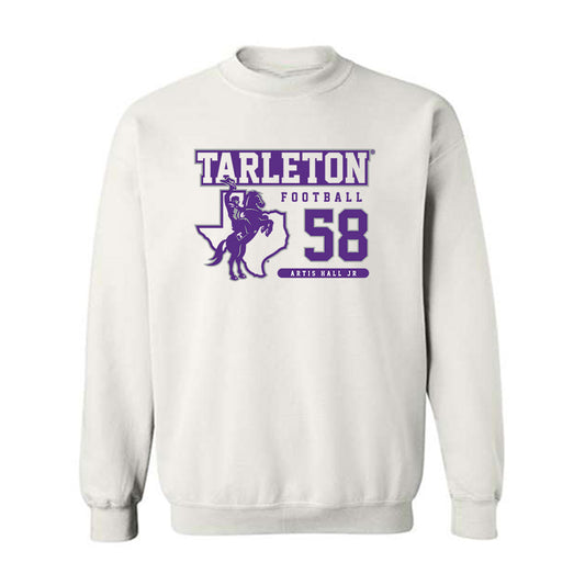 Tarleton State - NCAA Football : Artis Hall Jr - Classic Fashion Shersey Crewneck Sweatshirt