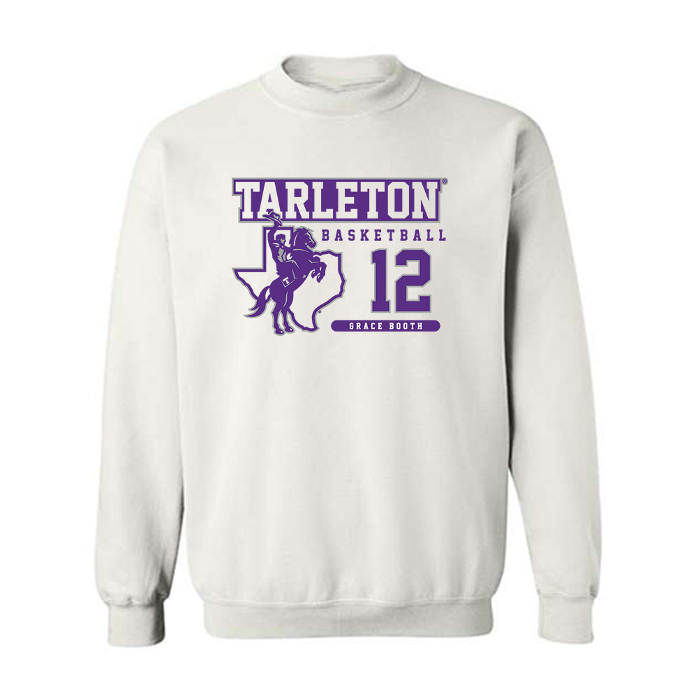 Tarleton State - NCAA Women's Basketball : Grace Booth - Classic Fashion Shersey Crewneck Sweatshirt