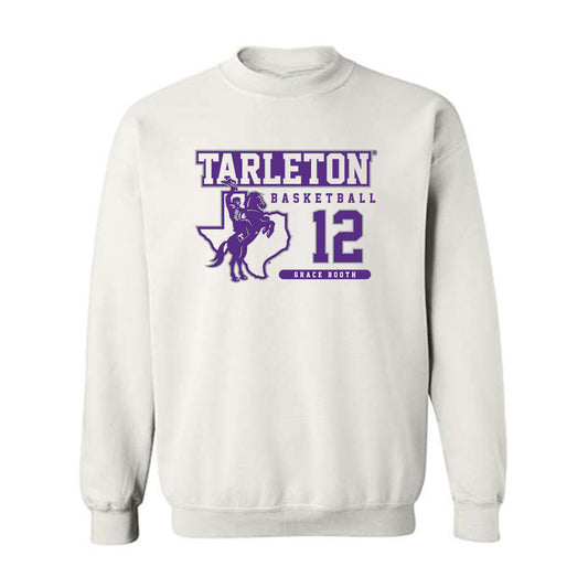 Tarleton State - NCAA Women's Basketball : Grace Booth - Classic Fashion Shersey Crewneck Sweatshirt