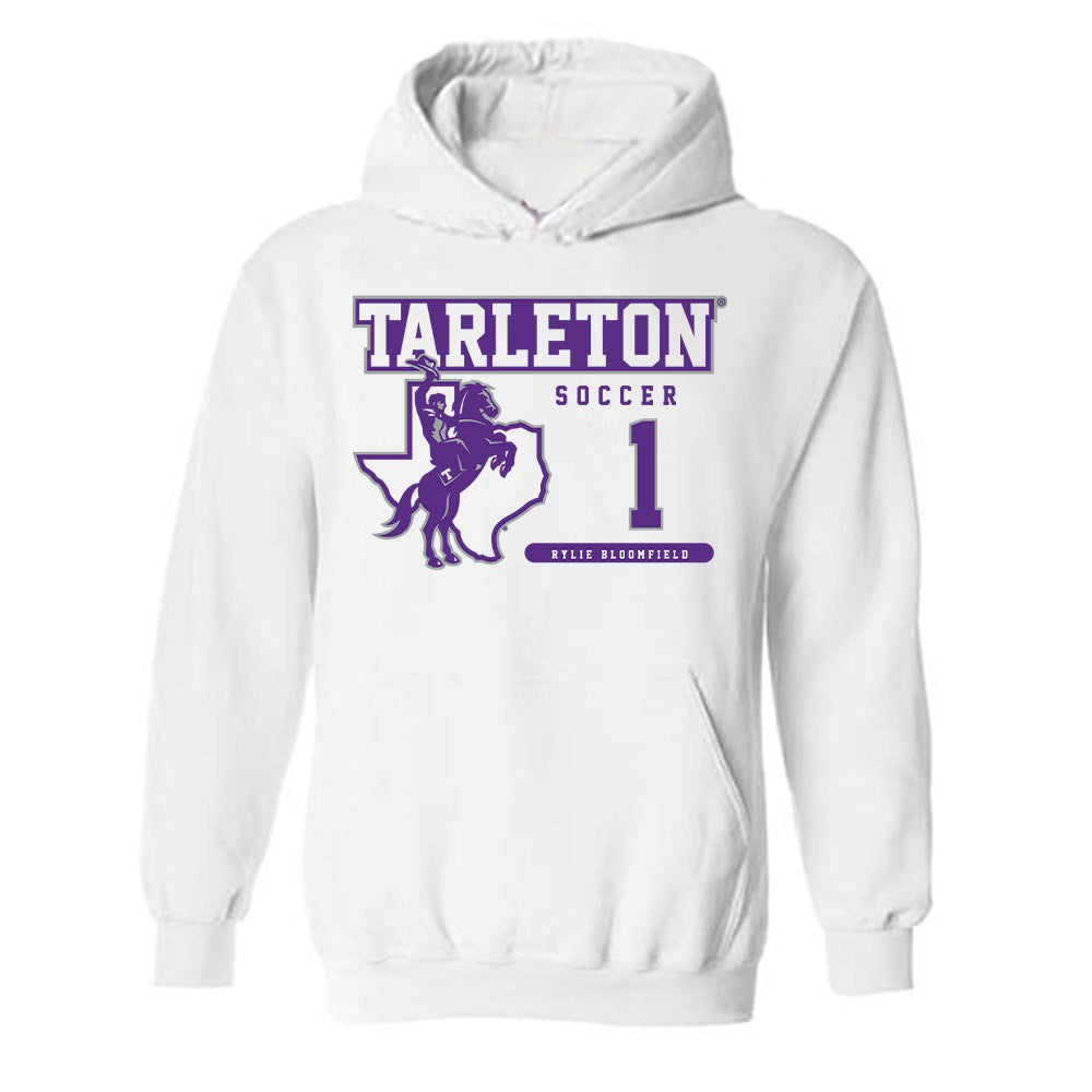 Tarleton State - NCAA Women's Soccer : Rylie Bloomfield - Classic Fashion Shersey Hooded Sweatshirt-0