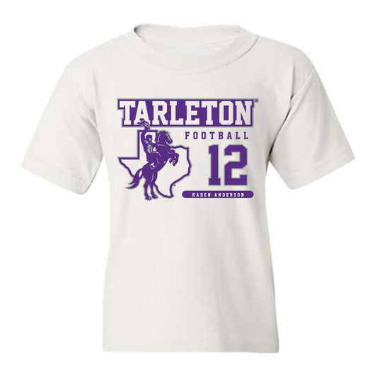 Tarleton State - NCAA Football : Kaden Anderson - Classic Fashion Shersey Youth T-Shirt-0