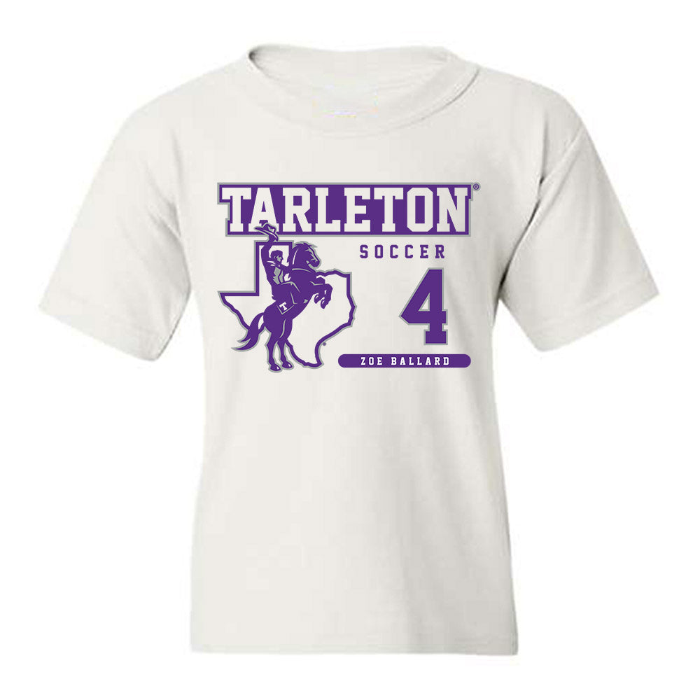 Tarleton State - NCAA Women's Soccer : Zoe Ballard - Classic Fashion Shersey Youth T-Shirt-0