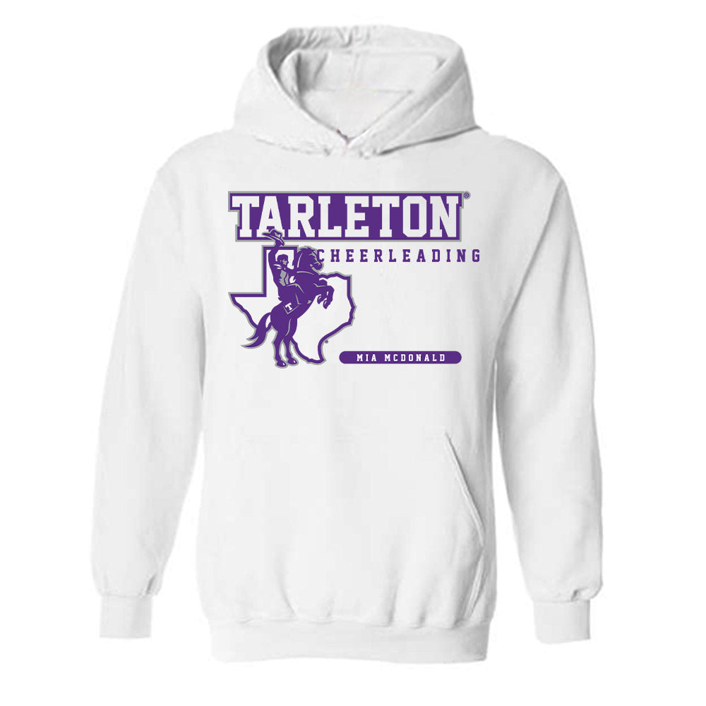 Tarleton State - NCAA Cheerleading : Mia McDonald - Classic Fashion Shersey Hooded Sweatshirt-0