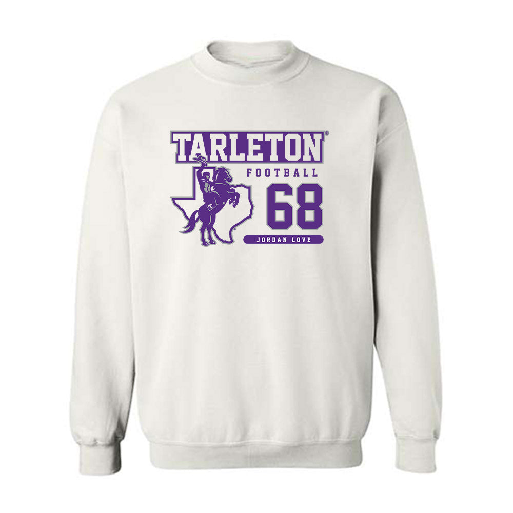 Tarleton State - NCAA Football : Jordan Love - Classic Fashion Shersey Crewneck Sweatshirt-0