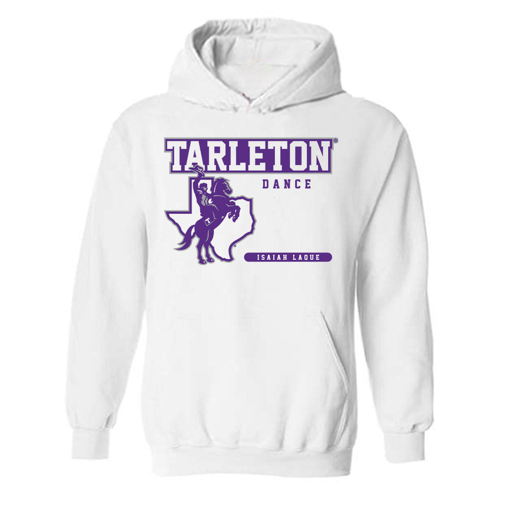 Tarleton State - NCAA Dance Team : Isaiah LaQue - Classic Fashion Shersey Hooded Sweatshirt-0