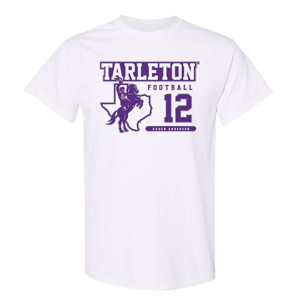 Tarleton State - NCAA Football : Kaden Anderson - Classic Fashion Shersey T-Shirt-0