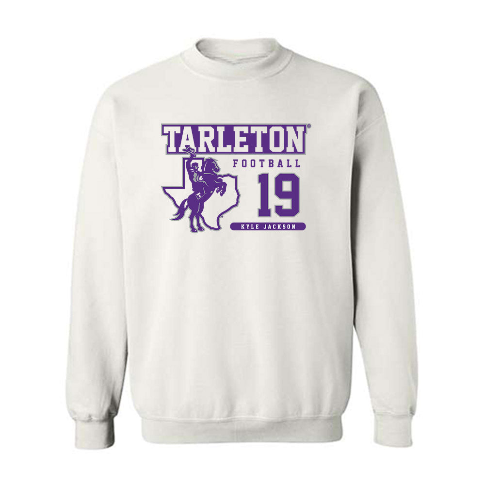 Tarleton State - NCAA Football : Kyle Jackson - Classic Fashion Shersey Crewneck Sweatshirt