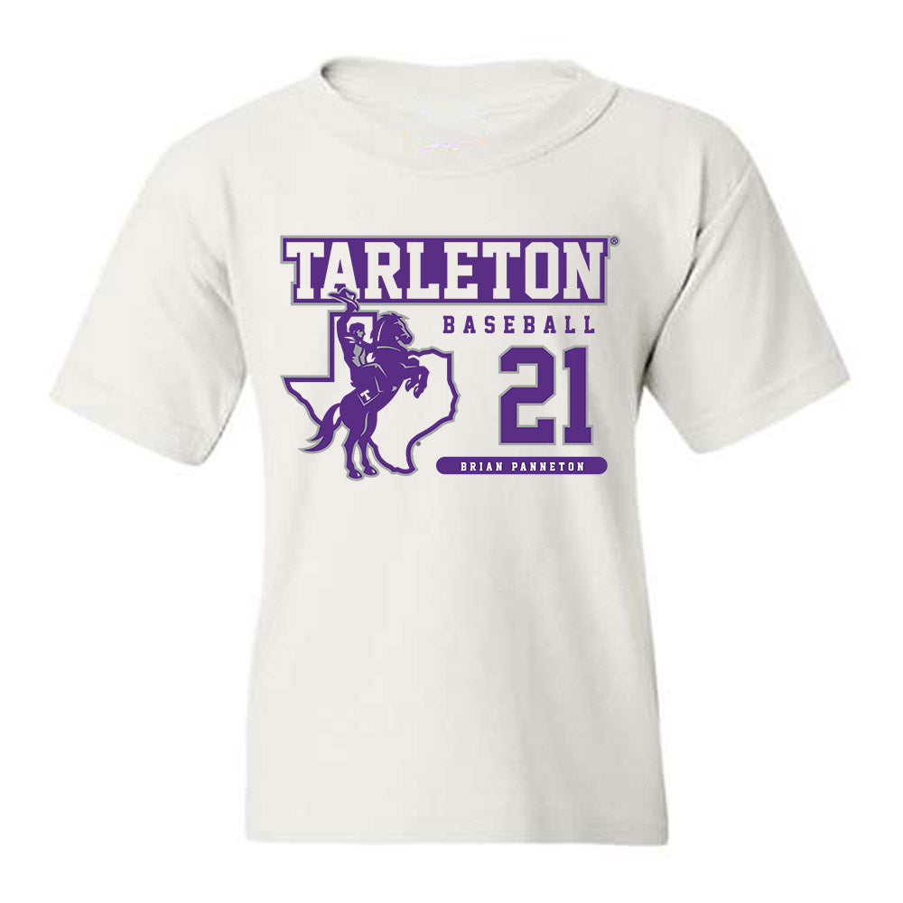 Tarleton State - NCAA Baseball : Brian Panneton - Classic Fashion Shersey Youth T-Shirt-0