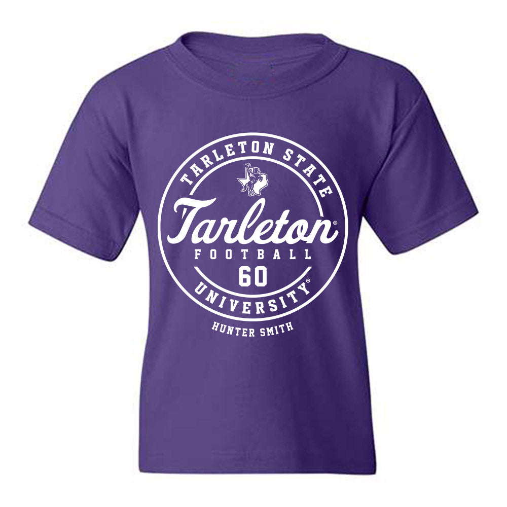 Tarleton State - NCAA Football : Hunter Smith - Classic Fashion Shersey Youth T-Shirt-0