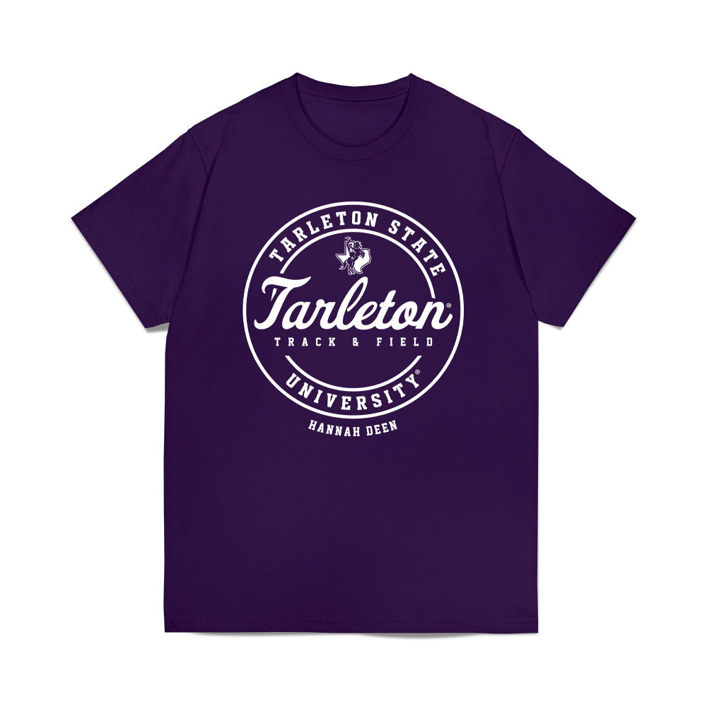 Tarleton State - NCAA Women's Track & Field : Hannah Deen - Classic Fashion Shersey T-Shirt-0