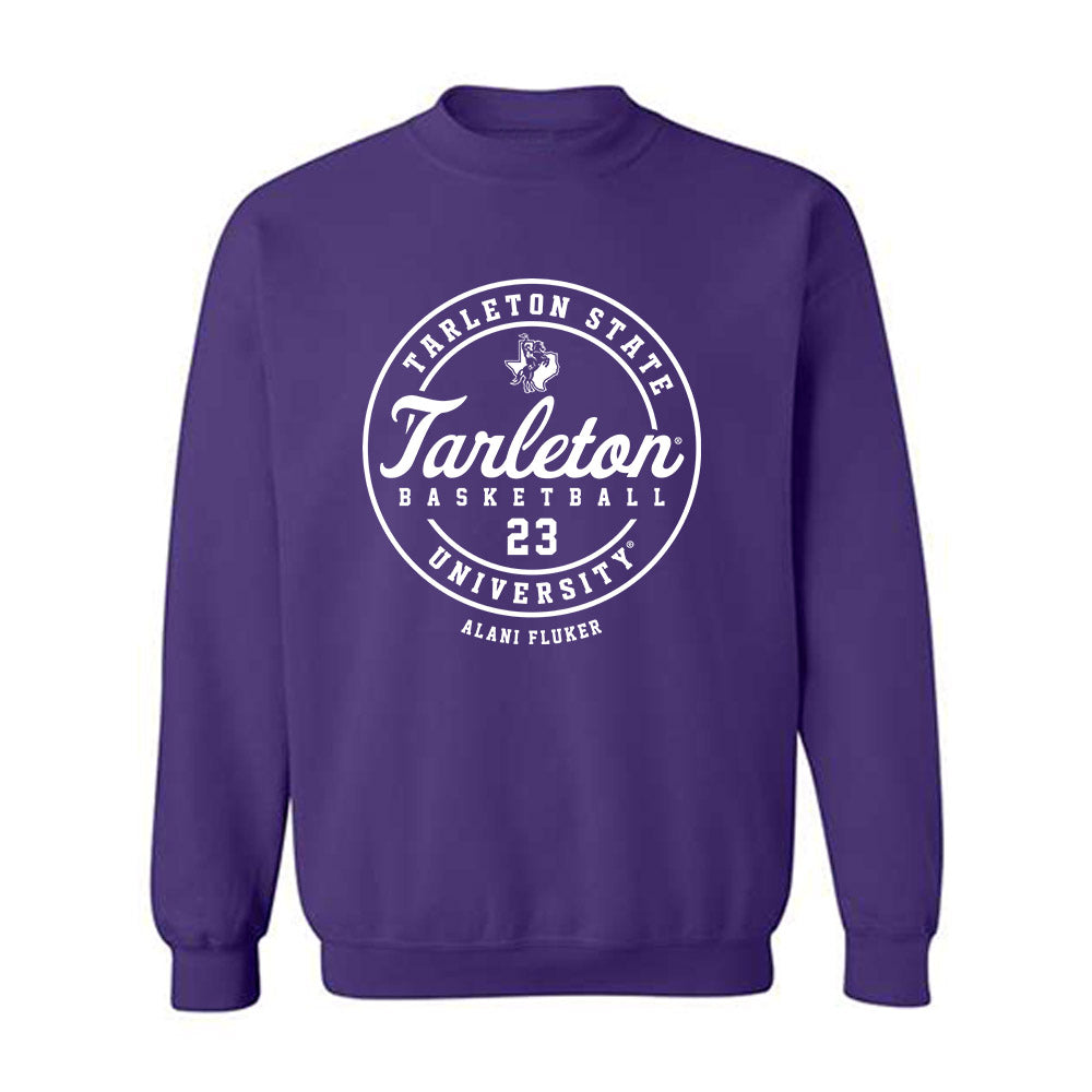 Tarleton State - NCAA Women's Basketball : Alani Fluker - Classic Fashion Shersey Crewneck Sweatshirt