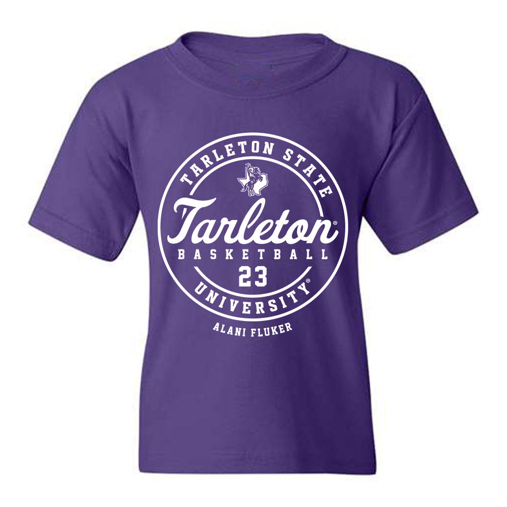 Tarleton State - NCAA Women's Basketball : Alani Fluker - Classic Fashion Shersey Youth T-Shirt